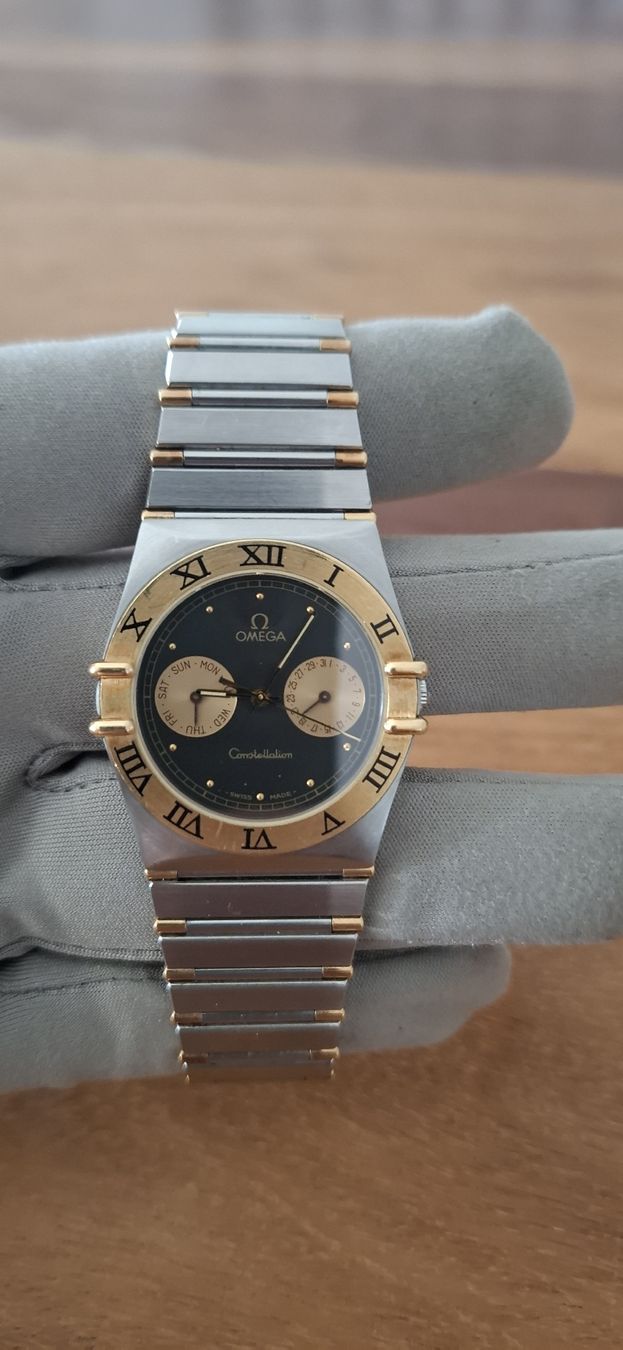 Omega Orologi: Omega Constellation Day Date Bicolor – Usato da Ebnet venduto da rafaelc17