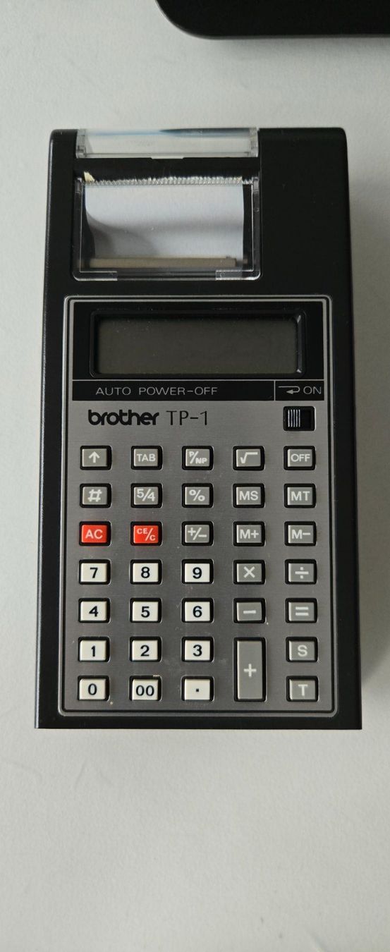 Brother Calcolatrici tascabili: Vintage Brother TP-1 Tischrechner – Usato da Baden venduto da knc00