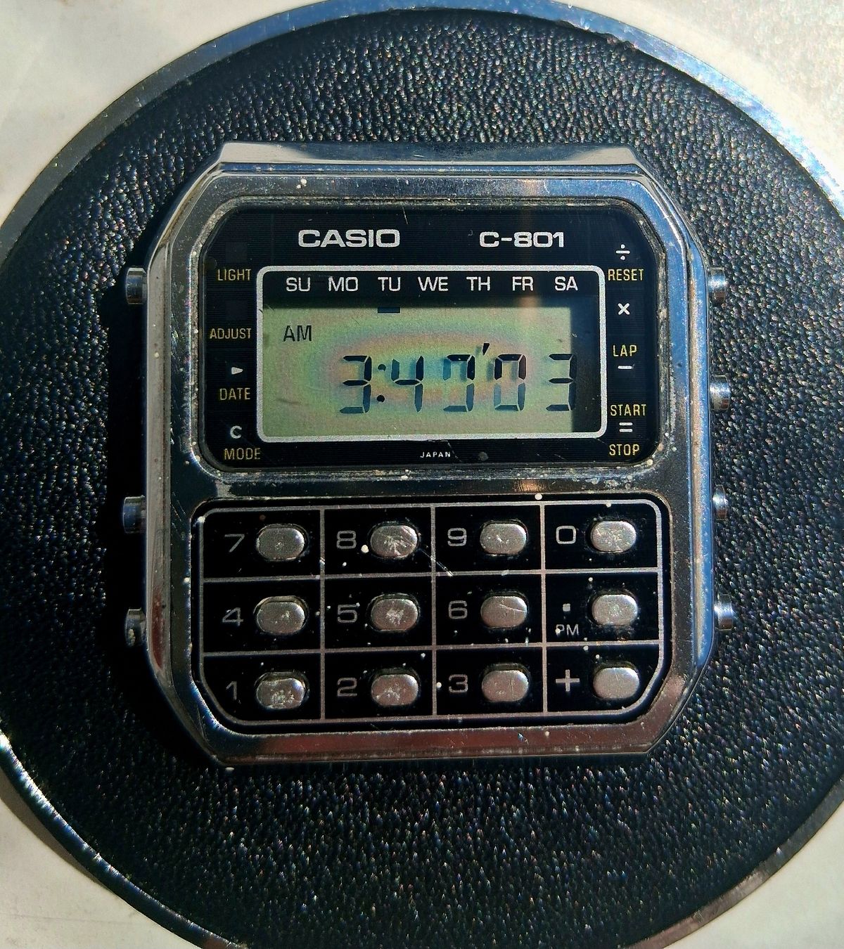 Casio Orologi: Casio C-801 Calculator Watch – Difettoso da Basel venduto da yaen138