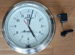 Mustang Uhr, mit Neonbeleuchtung, Top Zustand, Vintage Look