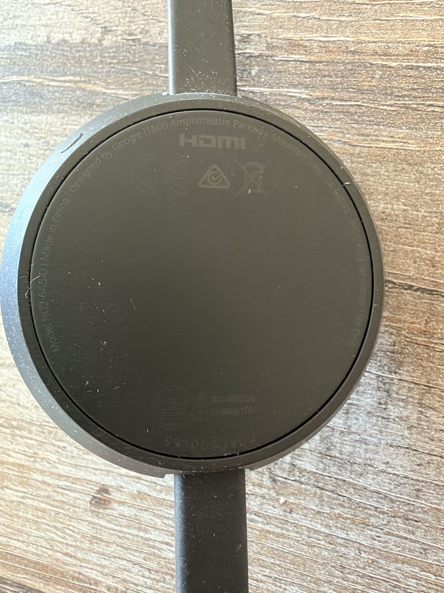 Google Sistemi audio & multimediali: Google Chromecast Streaming-Gerät schwarz – Usato da Chur venduto da rutzlobo 1