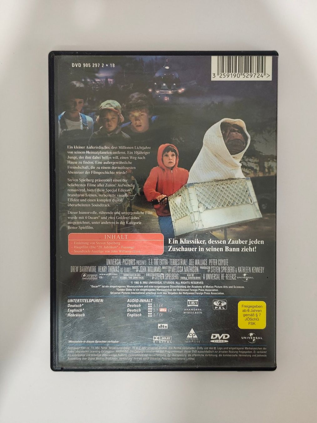 Alle DVDs: E.T. Der Ausserirdische - DVD – Gebraucht aus Wil SG von anhe87 1