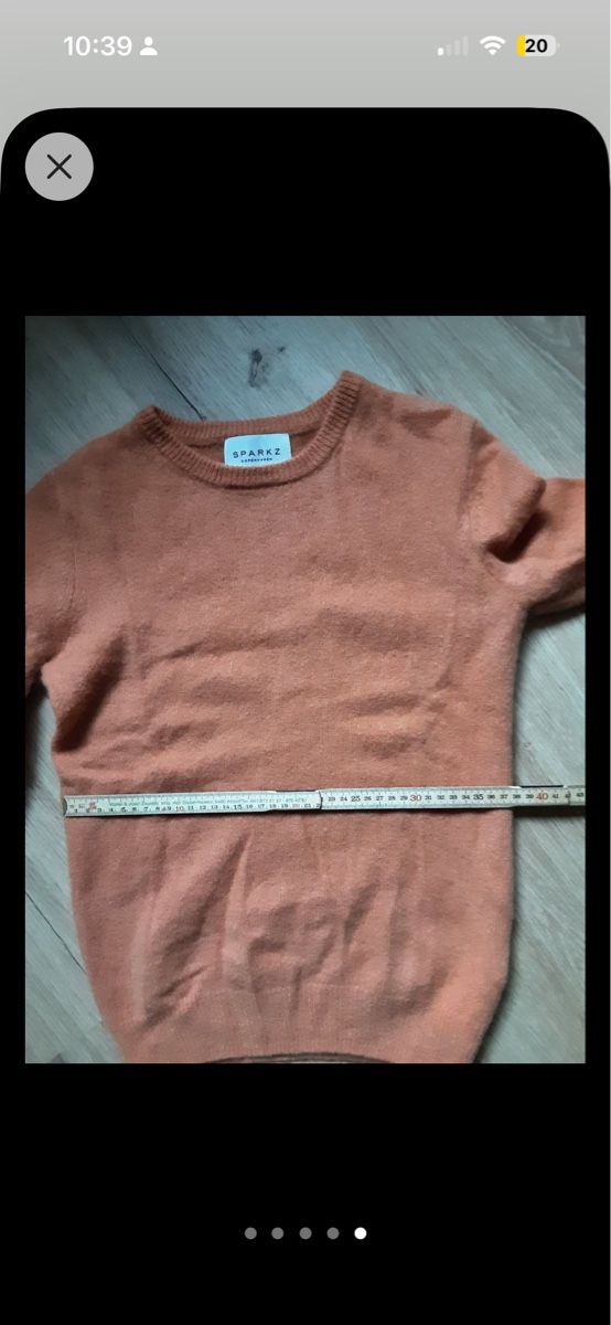 Pullover & Sweatshirts: SPARZ Pullover orange und gelb Grösse M – Gebraucht aus Stans von lin_psv7 4