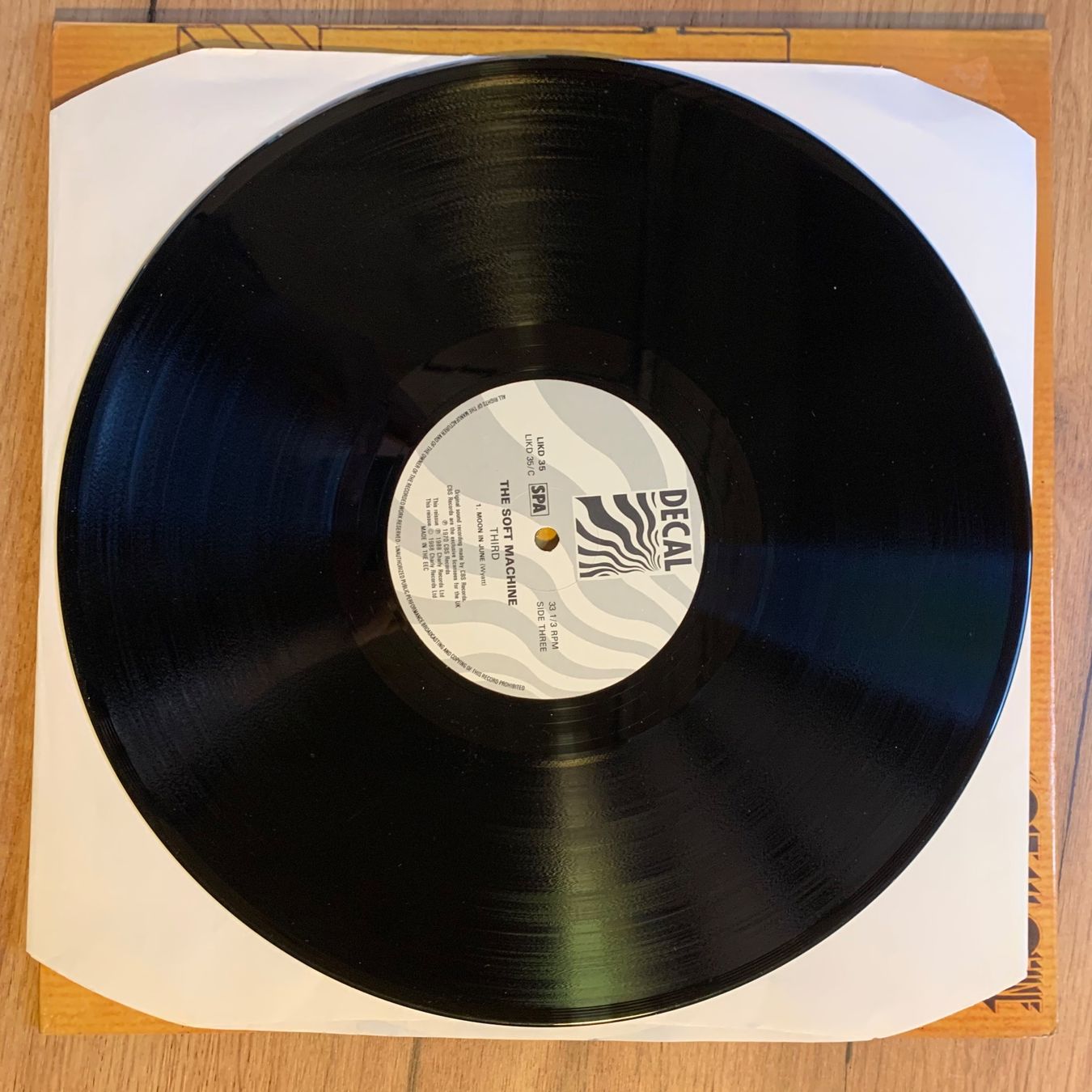 Dischi in vinile: THE SOFT MACHINE - THE SOFT MACHINE...RE UK 1988...VG+/EX – Usato da Gals venduto da Diskopatshop 3