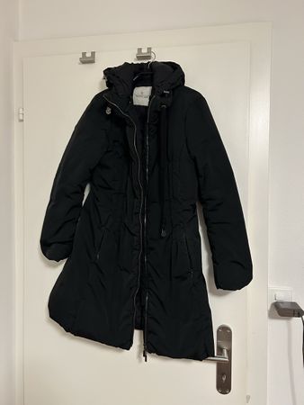 Moncler Daunenmantel schwarz Grösse 3 guter Zustand
