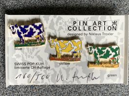 PIN - Set „SWISS POP -  KUH“