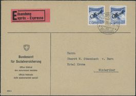 1942 - Bundesverwaltung BVW - Brief - MeF