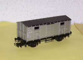 Kleinbahn H0 306: Spitzdachwagen FS, mit Gussboden, rar!
