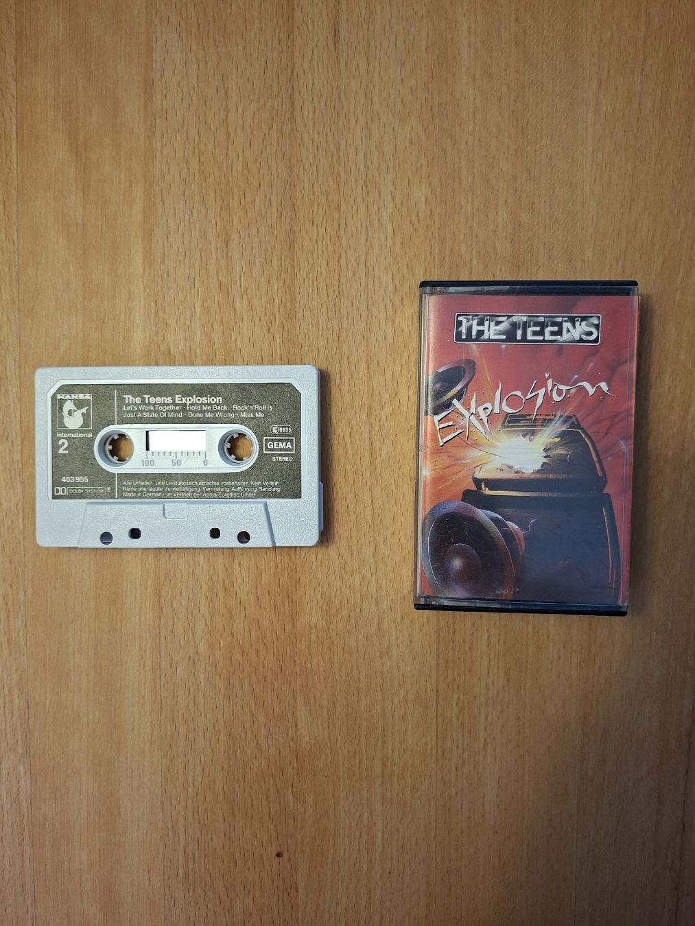Cassettes audio: Kassette The Teens Explosion  – D'occasion à Horboden par hasel555