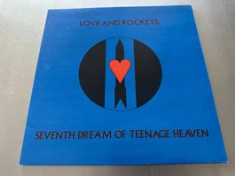 LOVE & ROCKETS LP SEVENTH DREAM OF TEENAGE HEAVEN