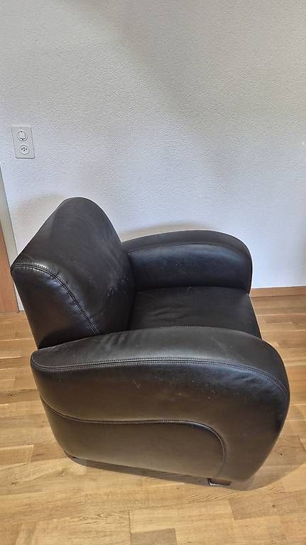 Poltrone: Designer Vintage Leder-Sessel – Usato da Latterbach venduto da pau_rsq9 1