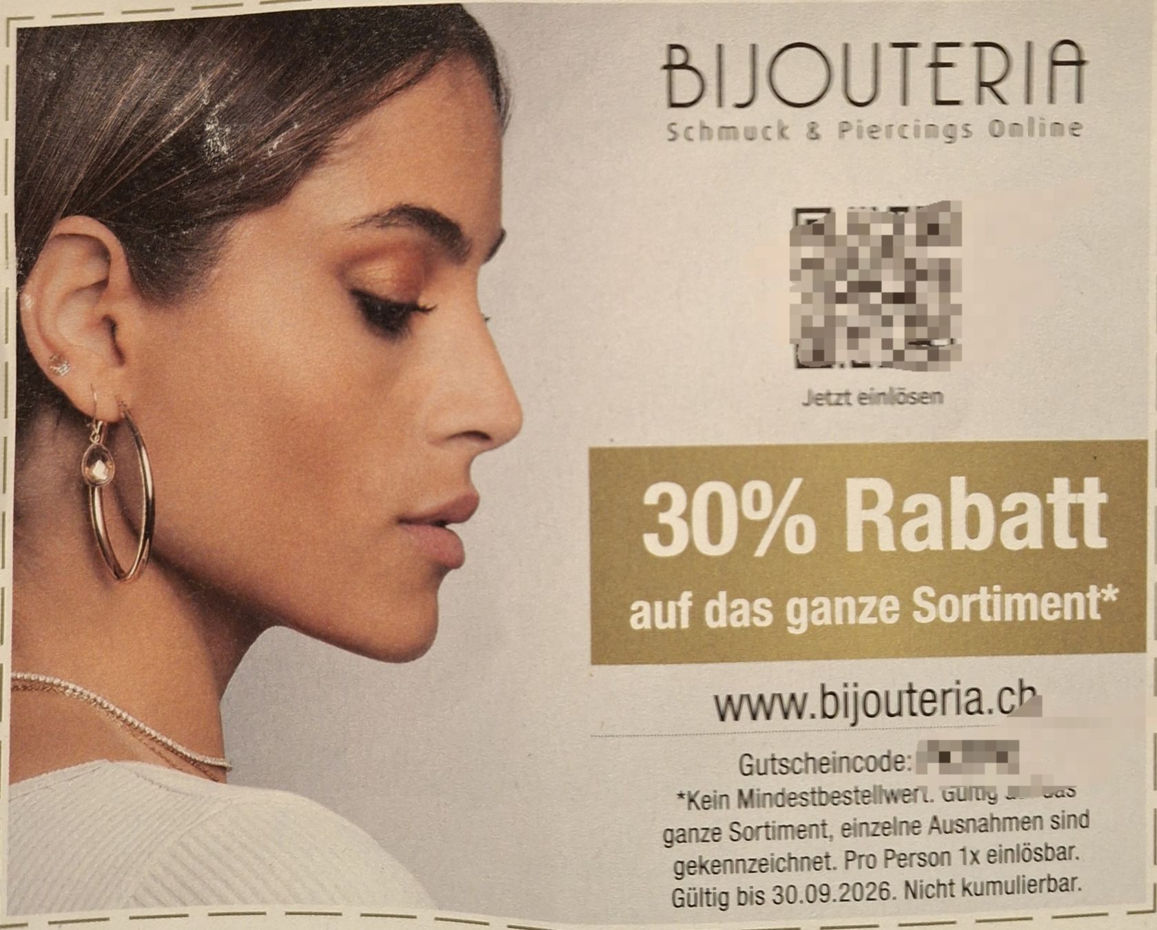 Gutscheine: Bijouteria Rabatt – Neu und originalverpackt aus Kerns von L3514