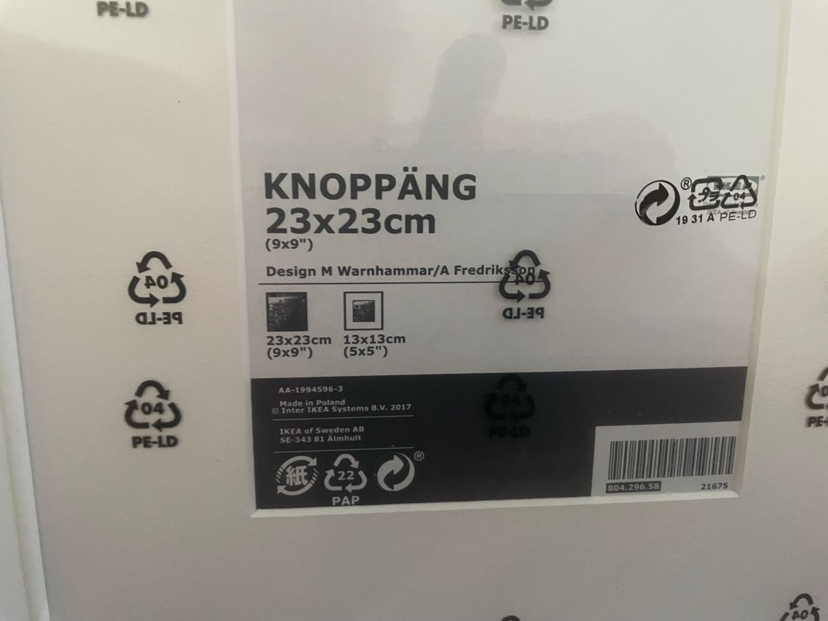 Ikea Cornici: Bilderrahmen weiss IKEA 3 Stück  – Nuovo e nell'imballaggio originale da forch venduto da Draechli789