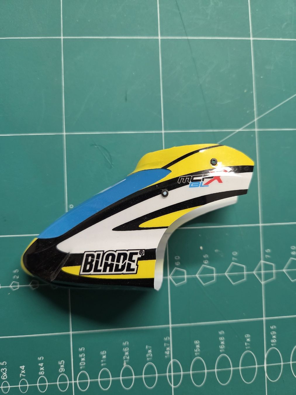 Modellismo RC: haube Blade MPCX BL – Usato da Gams venduto da tischi97