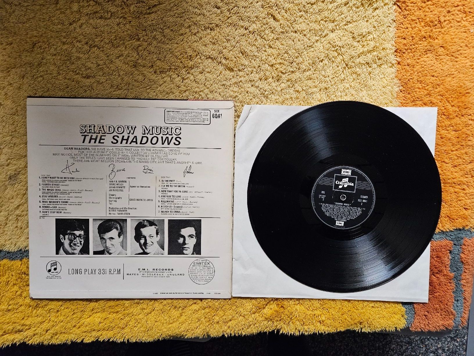 Dischi in vinile: The Shadows Schallplatte Lp - "Shadow Music" – Nuovo (secondo la descrizione) da Lyss venduto da Alexine 1