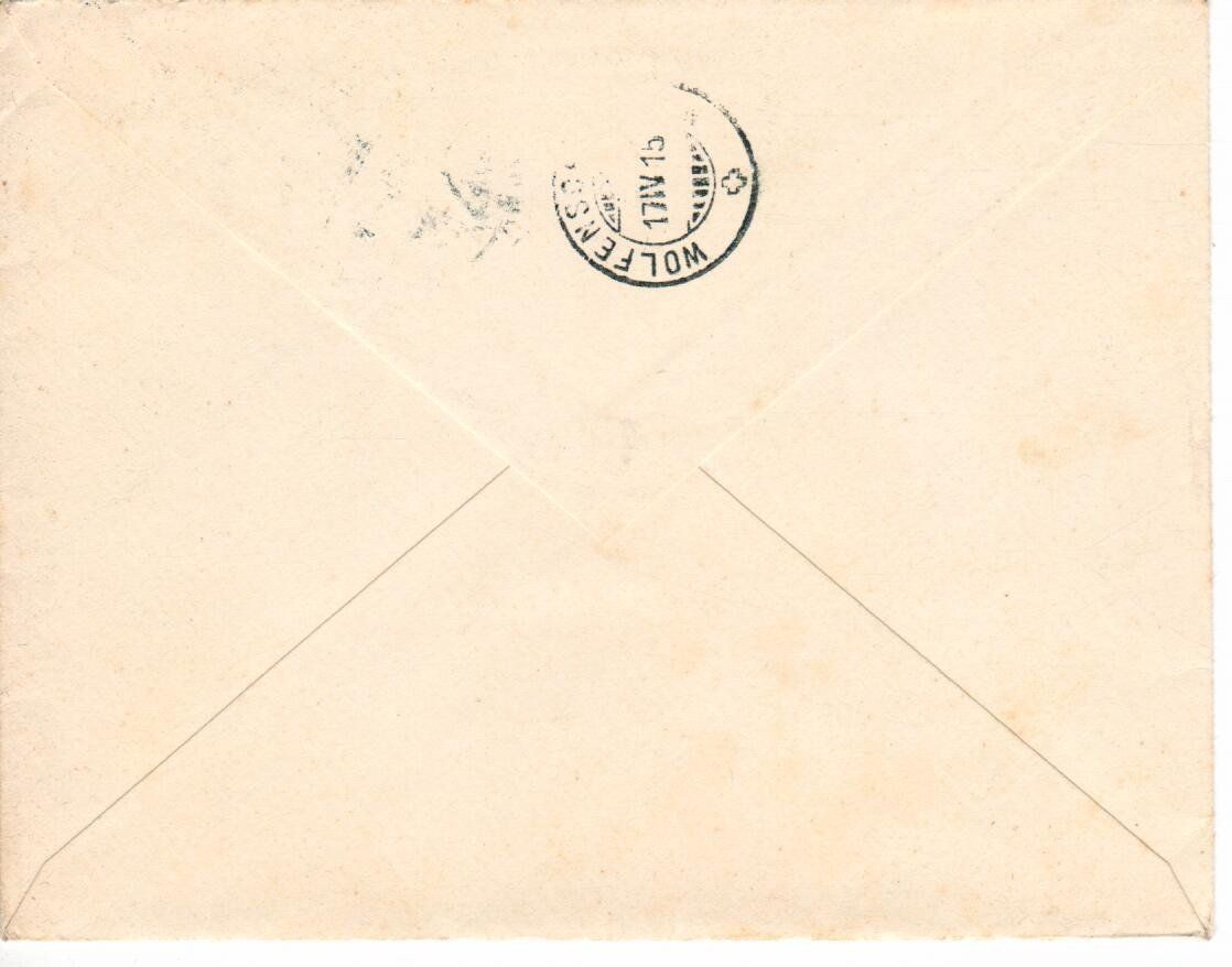 Tutti i francobolli: Brief aus Ennetbürgen 1915 – Usato da Wolhusen venduto da Curver9 1
