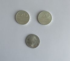 Silbermünzen zu verkaufen