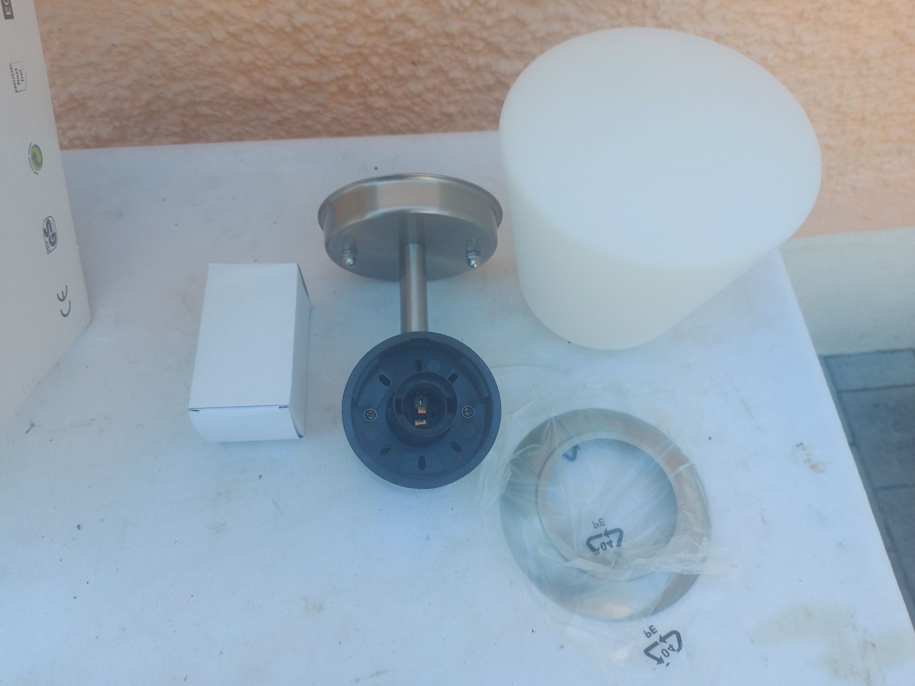 Lampade: Eldelstahl Aussen Leuchte Stehende Form – Nuovo e nell'imballaggio originale da Rheinau venduto da profitronic.shop 5