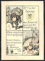 sign. Anton Suchomel: Dicker Bergsteiger