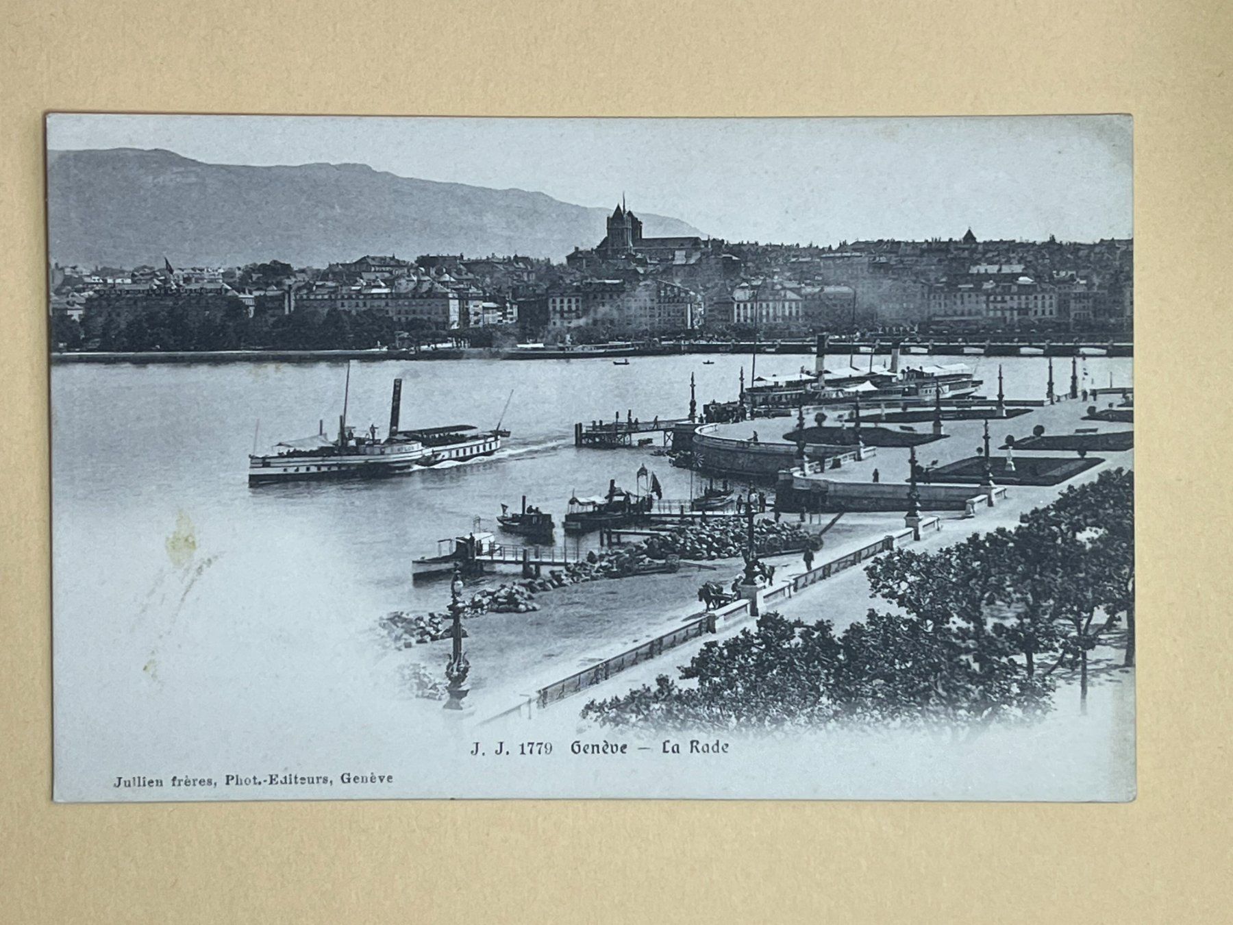 Cartes postales: Genève, La Rade – D'occasion à Steg VS par danwer74