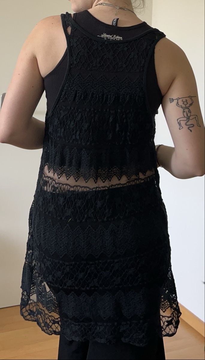 Vestiti: Schwarzes Spitzenkleid  – Usato da Aesch BL venduto da noe_xz5r 2