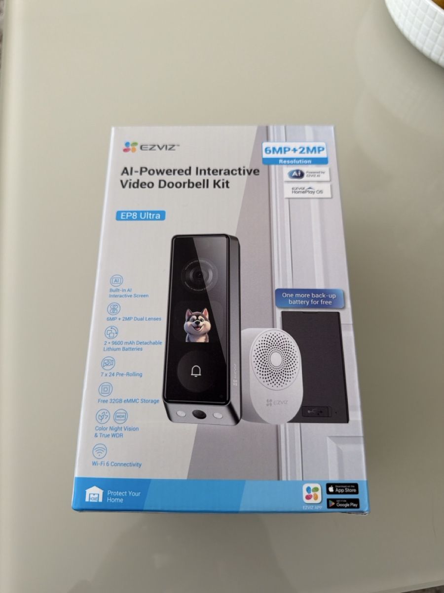 Ezviz Sistemi d'allarme: Ezviz Video Doorbell Kit – Nuovo (secondo la descrizione) da Brüttisellen venduto da seledo