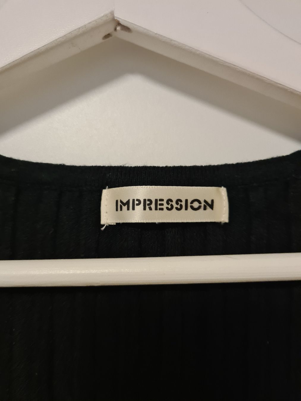 Top: Schwarzes geripptes Top Gr. S von Impression – Nuovo (secondo la descrizione) da KRIENS venduto da Franzy_Blond10 4