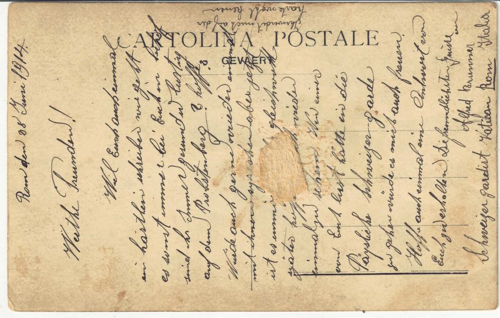 Cartoline postali: Armee Italy - Soldat mit Gewehr – Usato da Ettingen venduto da Kartenplanet 1