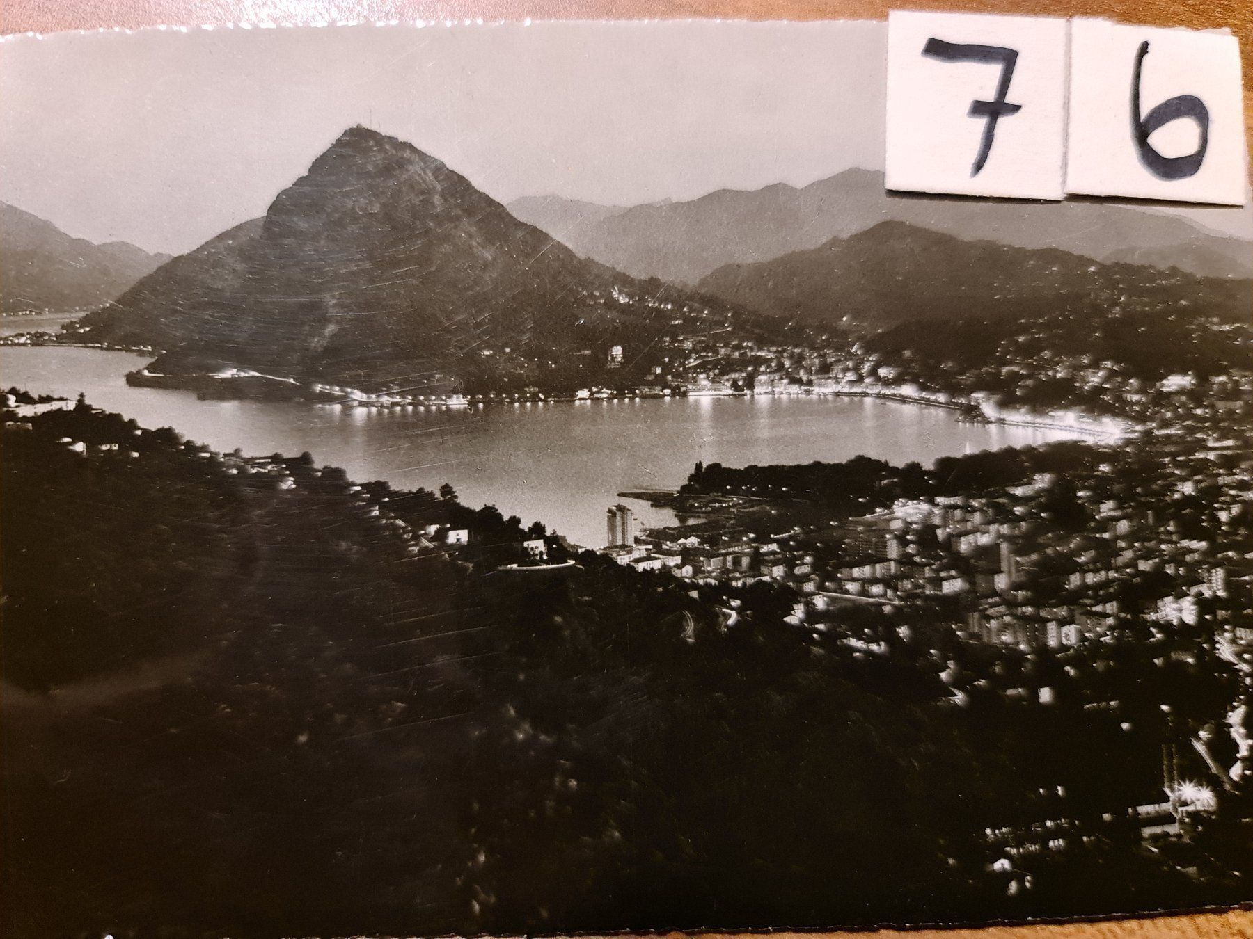 Cartoline postali: Ansichtskarte Lugano – Nuovo (secondo la descrizione) da Dintikon venduto da Vexi