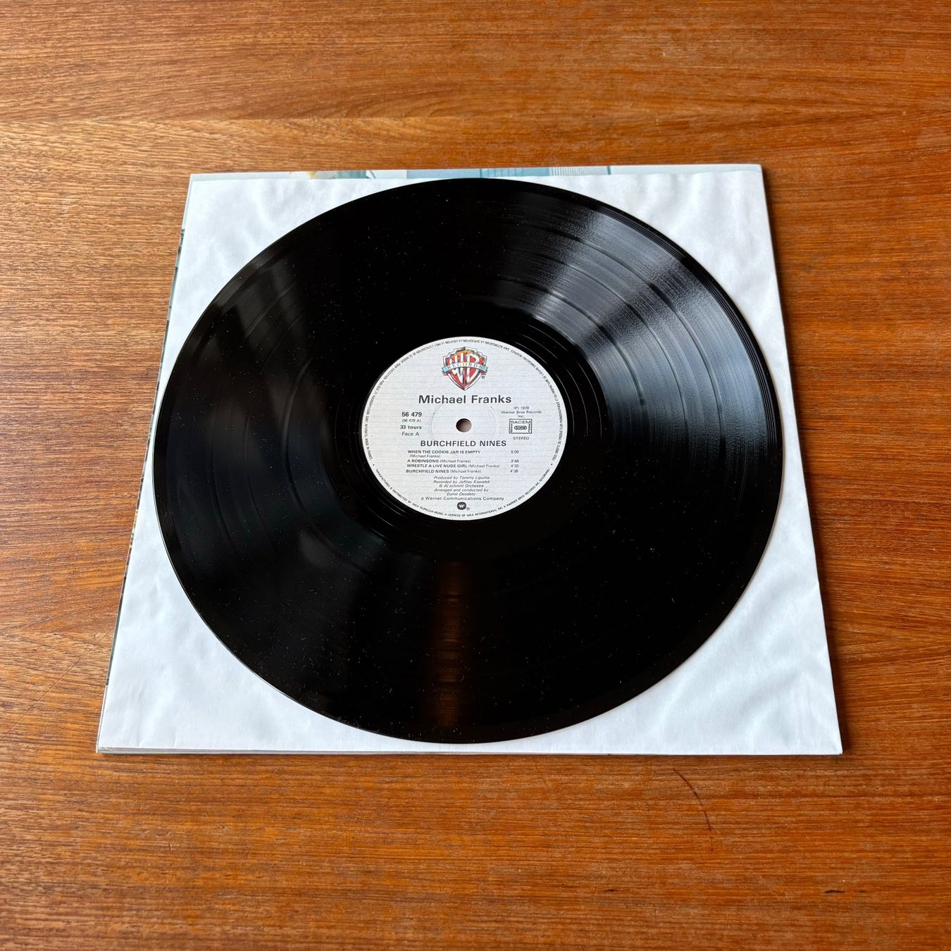 Dischi in vinile: Michael Franks – Burchfield Nines – Usato da Zürich venduto da gaal7 2