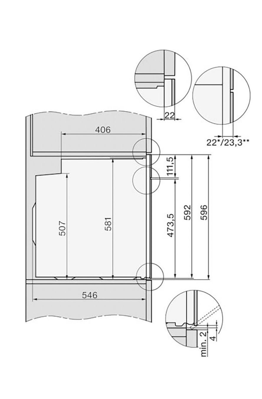 Miele Fours: Miele H 7460-60 BP Obsidianschwarz Backofen – Neuf avec emballage d'origine à Epsach par ahqway12 1