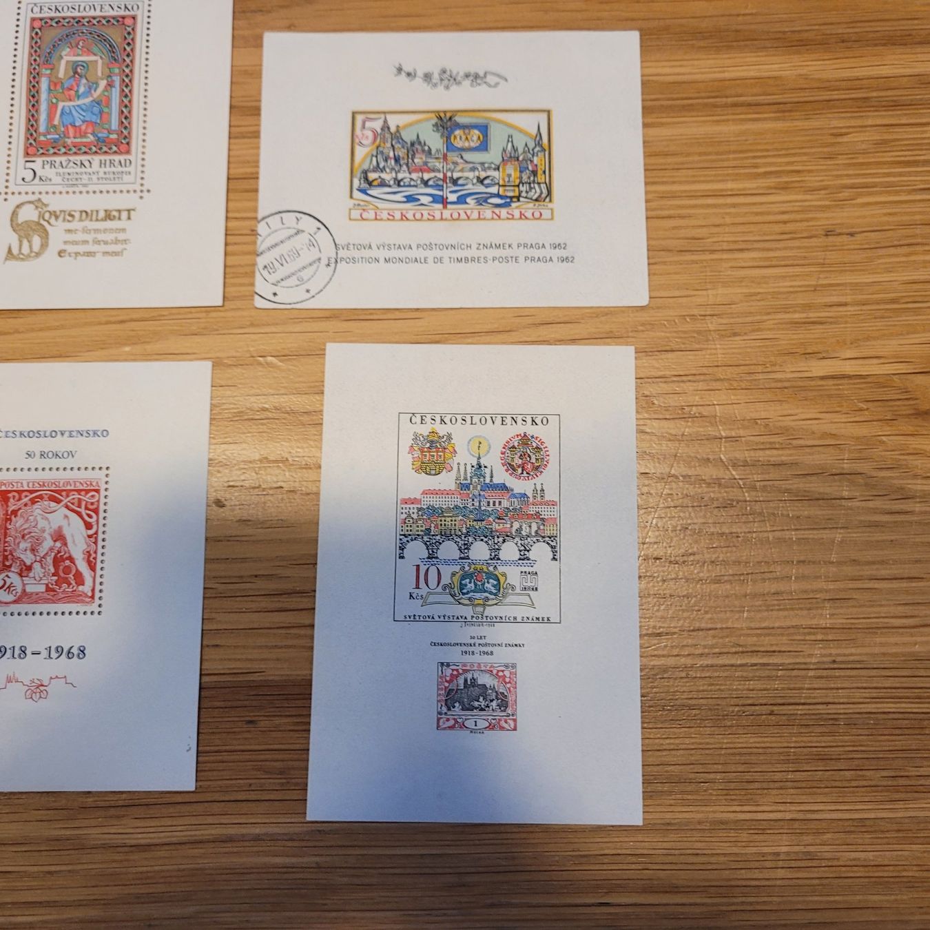 Tutti i francobolli: Los Mit Kleinbogen Ceskoslovensko – Usato da Biel/Bienne venduto da Destockweb 3