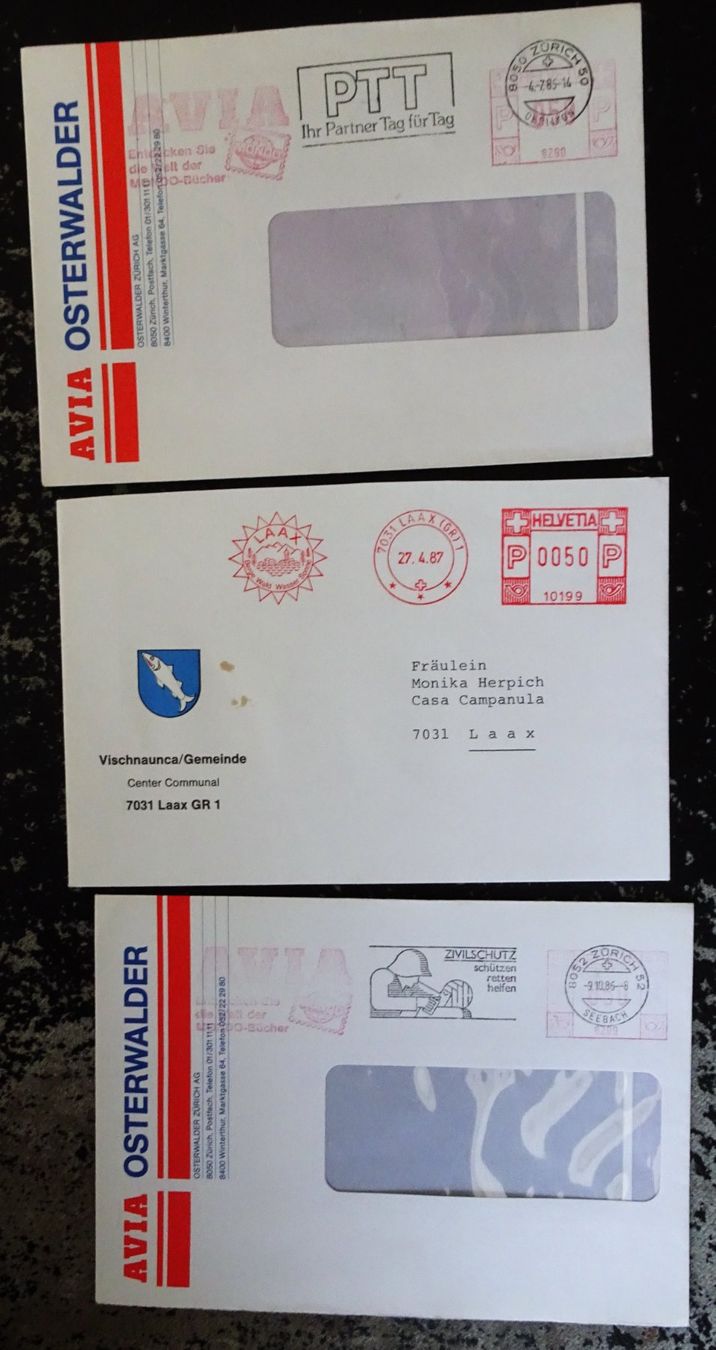 Tutti i francobolli: ATM Schweiz – Usato da Feldbrunnen venduto da MarcusSO 6