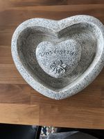 Pflanzschale mit Deko Stein "Unvergessen"
