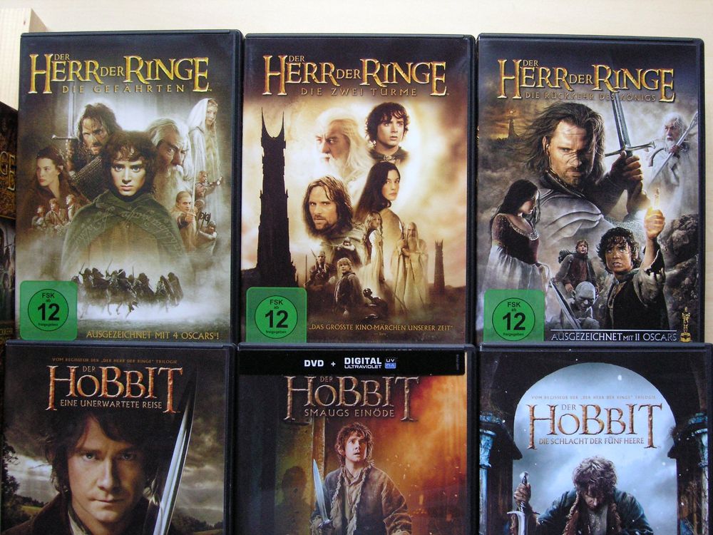 Der Hobbit Der Herr Der Ringe Spielfilm Trilogie Kaufen Auf Ricardo