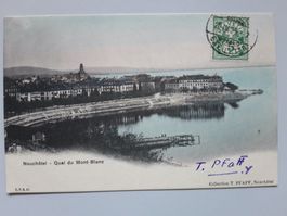 Neuchatel Quai du Mont-Blanc