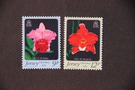 Jersey 1984 - Christmas - Orchids**