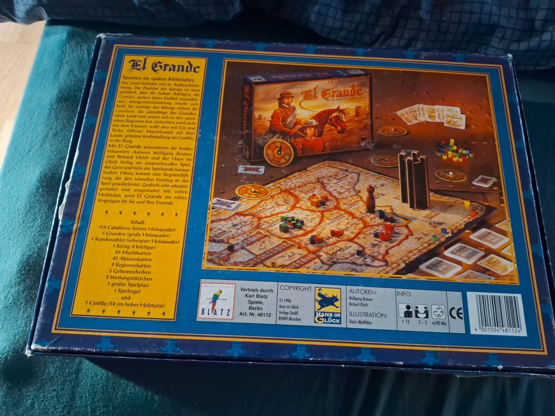 Giochi: El Grande – Usato da Basel venduto da Stastny 1