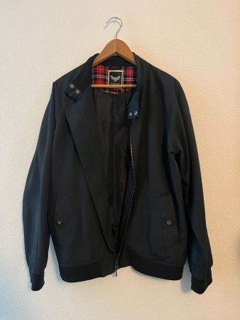 Veste Brave Soul noir doublure tartan taille XL