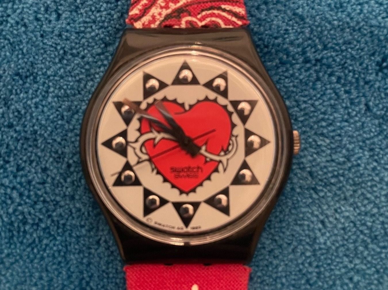 Swatch Orologi: Swatch Gent TRASH (GB154), 1994. – Usato da Niederweningen venduto da baghirac