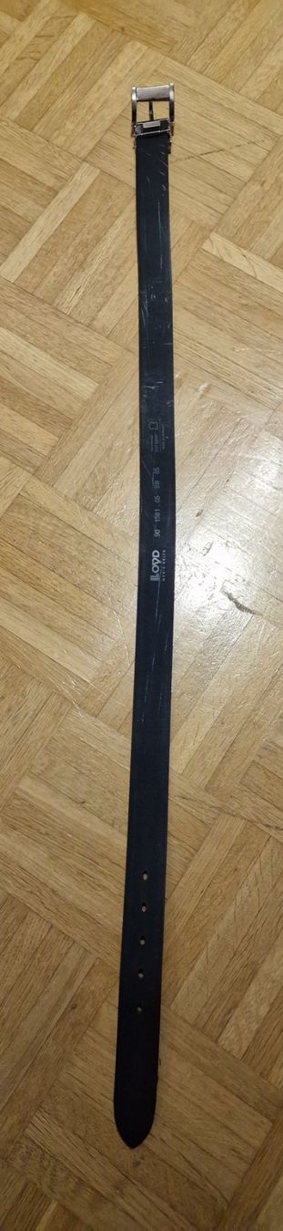 Lloyd Cinture: Lloyd Echt Leder Gürtel, Schwarz, Länge 85cm – Usato da Nidau venduto da GiulianoB90 2
