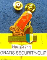 LUZERN KANTONSWAPPEN MIT BIRNEN-WEGGE PIN GLASIERT