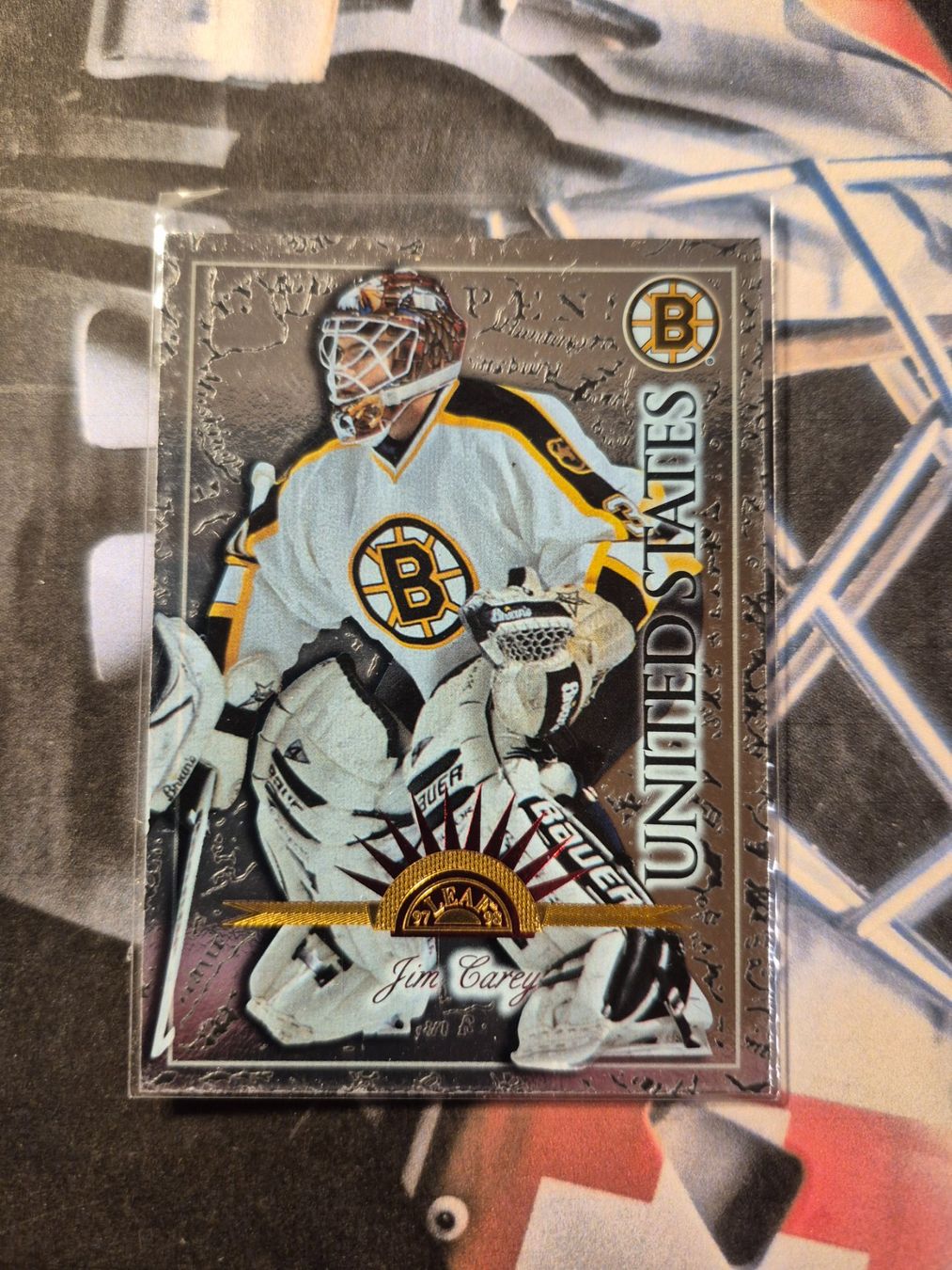 NHL Carte collezionabili: NHL Jim Carey Boston Bruins – Usato da Treiten venduto da Sauber73