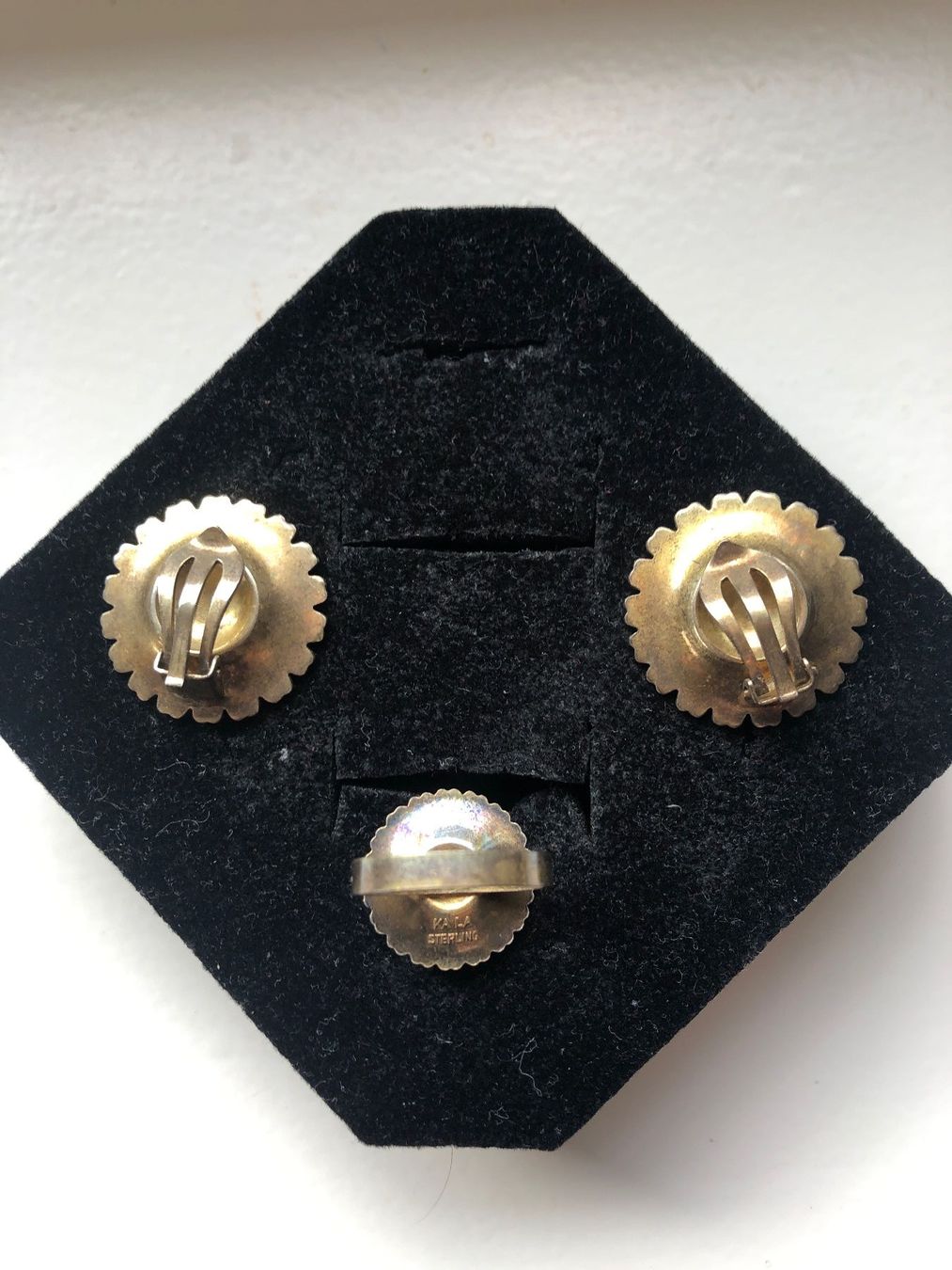 Orecchini pendenti & Orecchini a lobo: Silber Sterling Clips Ring Emallie – Usato da Zollikofen venduto da lorik007 1