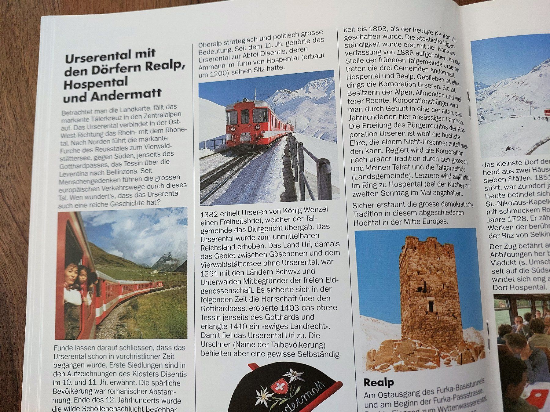 Zeitschriften & Magazine: Glacier Express - Ein Reiseführer – Gebraucht aus Schönenwerd von Steidi 4