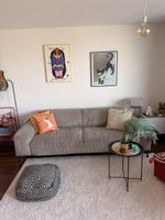 Grosses 3-Sitzer Sofa in Beige/Grau – guter Zustand