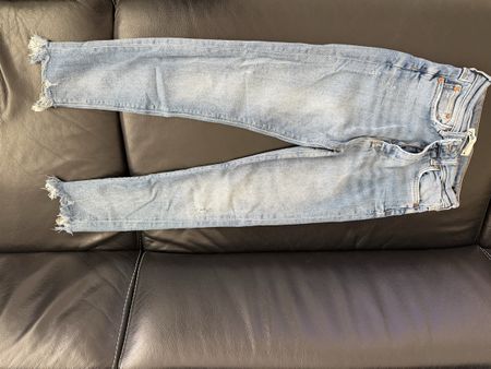 Zara hellblaue Hosen, Grösse 38