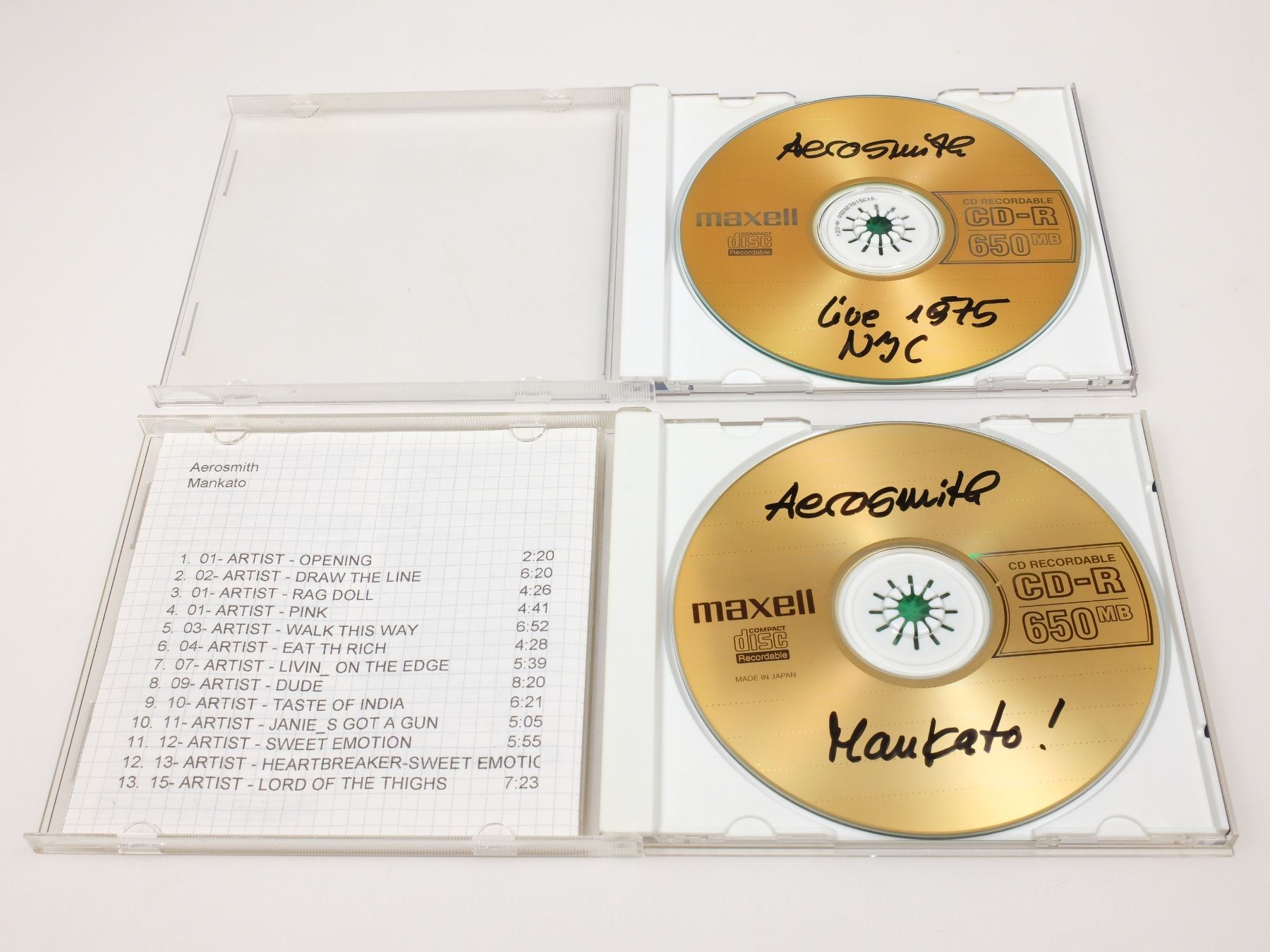CD: AEROSMITH (14 CDs) – Usato da Lobsigen venduto da Markus_Haenggi_Bern 5