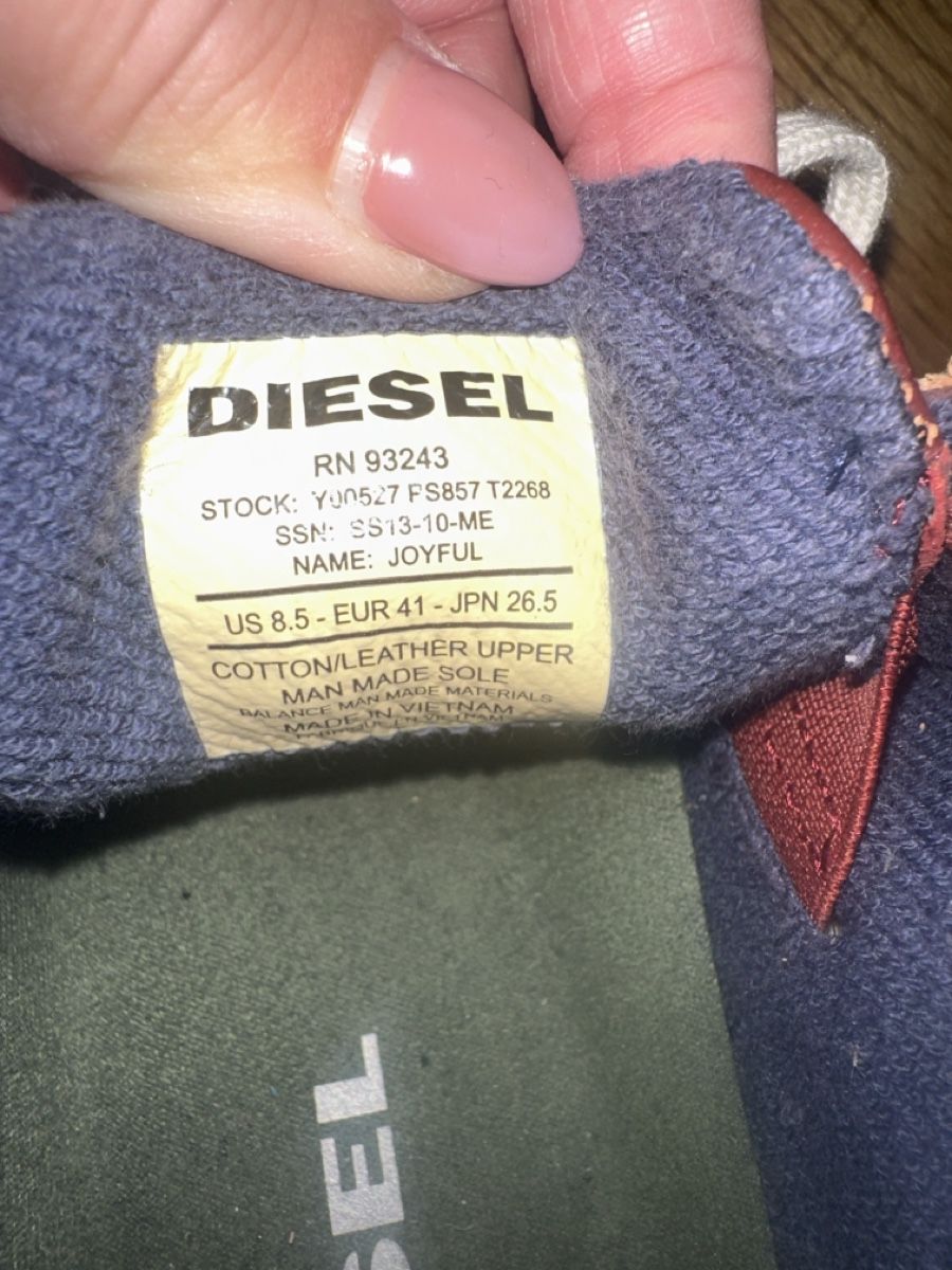 Scarpe da uomo: Diesel Schuhe – Usato da Luzern venduto da GM6014 3