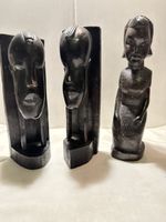 Holzfiguren-Set, Afrika Stil, dekorativ
